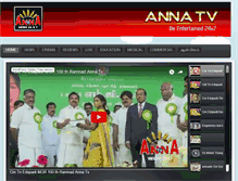 Tablet Screenshot of annaatv.com